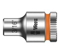 Wera 8790 HMA Zyklop 1/4" Drive Hexagon Socket Imperial 1/4" 3/16"