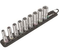 Wera 8790 HMB Belt B Deep 1 Socket Set 3/8" Drive Metric 9 Pieces 05004545001