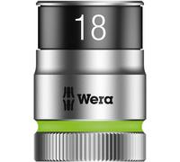 Wera 8790 HMC HF Zyklop 1/2" Drive Lock on Hexagon Socket Metric 1/2" 18mm