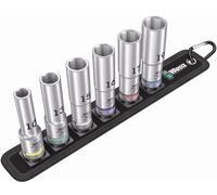 Wera 8790 HMC 1/2" Square Drive Deep Long Hex Sockets, Choose From 10mm To 24mm