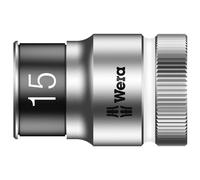 Wera 8790 HMC HF Zyklop Bolt Holding Socket 1/2in Drive x 15mm Hex