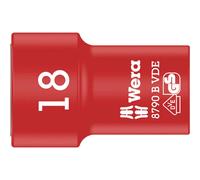 Wera 8790B Zyklop VDE 3/8" Drive Socket 3/8" 18mm