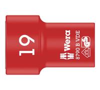 Wera 8790B Zyklop VDE 3/8" Drive Socket 3/8" 19mm
