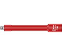 Wera 8794 LB Zyklop Vde Extension Drive, 3/8 x 166 mm, 05004965001, Red and Yellow, Long
