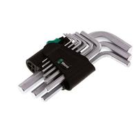 Wera 9-Piece 1.5 To 10mm Hexagonal Allen Key Set Short