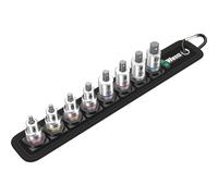 Wera 003971 8740 B 2 3/8" Drive Zyklop 8 Piece Hex-Plus Bit Socket Set 3-10mm