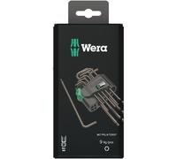 Wera 05073598001 967/9 TX 1 SB TORX® L-key set, BlackLaser, 9 pieces