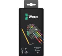 Wera 05073599001 967 SPKL/9 BO Torx Key Ball End Set of 9 (TX8-TX40)