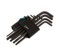 Wera 9-Piece TORX TX8 To TX40 Allen Key Set Long With Ball Head