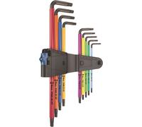 Wera 967/9 XL TX Multicolour HF 1, 9PC L-Key Set - 05024470001