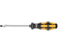 Wera 932 A Kraftform Chiseldriver screwdriver, Slotted 1.2 x 7 x 125 mm, 05018266001, Black
