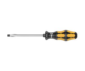 Wera 932 A Kraftform Chiseldriver screwdriver, Slotted 1.2 x 7 x 125 mm, 05018266001, Black