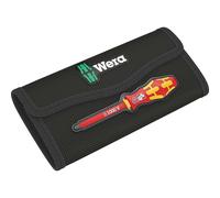 Wera 05671388001 Pouch Empty Kraftform Kompakt for 18-pcs, Black, 180 x 110 mm