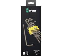 Wera 05021721001 950/13 Hex-Plus Imperial 1 SB L-key set, imperial, BlackLaser, 13 pieces