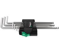 Wera 950/7 Hex-Plus Magnet 1, 7PC L-Key Set - 05022101001