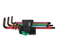 Wera 950/7 Hex-Plus Multicolour Magnet 1, 7PC L-Key Set - 05022534001