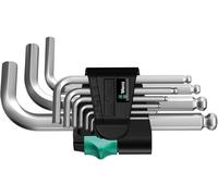 Wera 950/9 Hex-Plus 3, 9PC L-Key Set - 05133163001