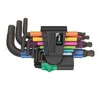 Wera 950/9 Hex-Plus Multicolour 2 L-key set, 1.5-10 mm