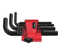 Wera 05021737001 950/9 Hex-Plus 7 L-key set, metric, BlackLaser, 9 pieces