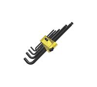 Wera 05021728001 Hex-Plus Hex Key Set 950 PKL/13 SZ N High Torque with Ball-end, Imperial BlackLaser, 0.05-inch-3/8-inch, 13-Piece