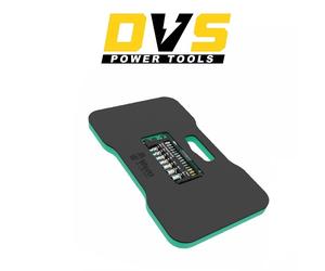 Wera 9515 Kneeling Pad Set 1 With Tool-Check Plus 1/4″ Drive Socket Set 134544