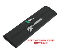 Wera 9591 Fold Up Pouch For 2 Self-setting Joker 6004 Spanners (XL-XXL) EMPTY