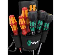 Wera 05136033001 9621 Belt-Pouch Set 2, Screwdriver set