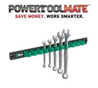 Wera 9641 Magnetic Rail 6003 Joker 2 Ring Spanner Set 05020234001