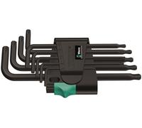 Wera 967/9 TX 1 SB TORX L-Key Set With Ball End 9 Pieces 05073598001
