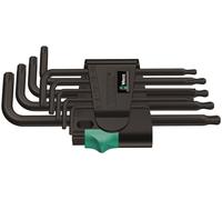 Wera 05073598001 967PKL/9 SB BlackLaser L-Keys for Torx Socket Scr...