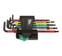 Wera 967/9 TX BO Multicolor 1 Tamper Proof TORX L-Key Set 9 Pieces 05024335001