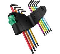 Wera 967 SPKL/9 BO Torx Key Ball End Set of 9 (TX8-TX40) 05073599001