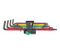 Wera 967 TX XL Multicolour 1 BlackLaser Long TORX® L-Key Set, TX 8-40, 9pc, 0502