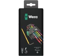 Wera 967SPKL/9BO Multicolour TX-key set, TX8 - TX40, 9pc, 05073599001