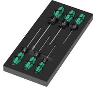 Wera 9718 Foam Insert Kraftform Series 300 Screwdriver Set 2, 7 Pieces - 05150128001