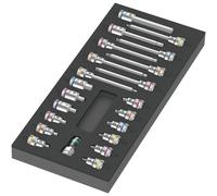Wera 9723 Zyklop 22 Piece 3/8" Drive Hex and Torx Socket Bit Set 3/8"