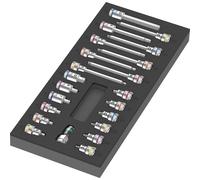 Wera Zyklop 9723 22 Piece 3/8" Drive Hex and Torx Socket Bit Set