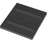 Wera 9815 Foam Reservoir for Kraftform Micro Set 1 Screwdriver Set, Tool-Free, 344 x 30 x 392 mm
