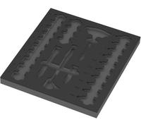 Wera 9826 Foam Tank for Ratchet Set 8007 B VDE Zyklop VDE Set 1, 3/8 inch, Without Tools, 344 x 30 x 392 mm