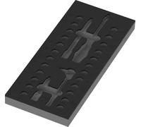 Wera 9827 Foam Insert 8007 A VDE Zyklop VDE Ratchet Set 1, 1/4", Without Tools, 172 x 30 x 392 mm