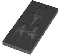 9884 Foam Tank for KNIPEX Pliers Set VDE 1, Tool-Free, 172 x 30 x 392 mm