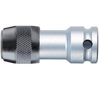 Wera 784 A METAL 1/4" Square Drive-1/4" Hex Screwdriver Bit Adaptor Chuck,042750