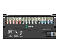 Wera BC/30 Stainless Torsion Bit Check PH/PZ/TX/Hex, 30-Piece Set 05071109001