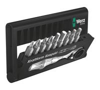 Wera 073645 Bit-Check BR9 Bits & Ratchet Set of 10