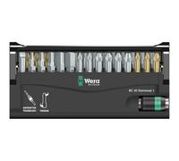 Wera BC Rapidaptor Bit Holder with Bits, 30-Piece Set