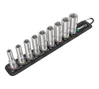 Wera Belt B Deep 1 Socket Set, 3/8" Drive, 9PC, 05004545001