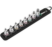 Wera Belt B Imperial 1 Zyklop In-Hex-Plus holding function bit socket set, 3/8" drive, 8pc, 05003974001 , Black