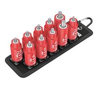 Wera Belt B VDE 1 Zyklop Holding Function Bit Socket Set, Torx/Hex-Plus, 3/8" Drive, 05004930001