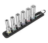 Wera Belt C 1, 1/2" Zyklop Deep Socket Set, 6PC - 05004565001