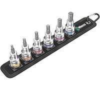 Wera Belt C 2 zyklop in-Hex-Plus Holding Function Socket Set, 1/2" Drive, 6 Pieces, 05003996001
